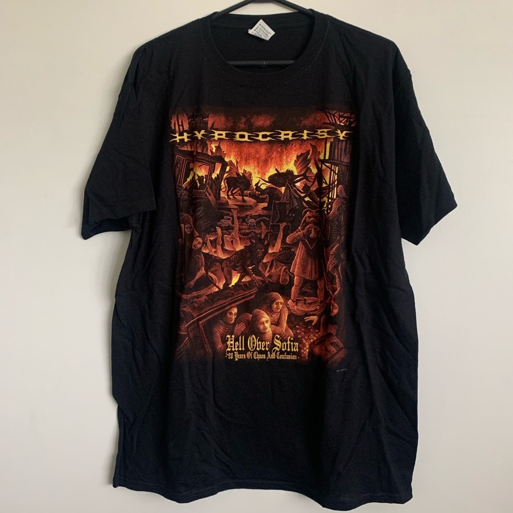 NWOT Hypocrisy band tee